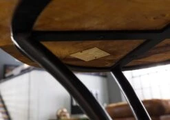 INDUSTRIAL #19 Sgabello In Legno Riciclato E Ferro - Laccato Multicolore 40x40x60-85 14 INDUSTRIAL #19 Sgabello In Legno Riciclato E Ferro - Laccato Multicolore 40x40x60-85 -Massivmoebel24 09 120 811 0019 5