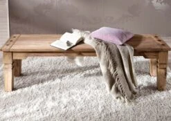 LEEDS #54 Panca In Legno Di Sheesham - Oliato / Grigio 140x40x45 10 LEEDS #54 Panca In Legno Di Sheesham - Oliato / Grigio 140x40x45 -Massivmoebel24 09 124 750 0793 3