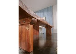 FREEFORM #106 Panca In Legno Di Acacia - Laccato / Noce 155x38x45 9 FREEFORM #106 Panca In Legno Di Acacia - Laccato / Noce 155x38x45 -Massivmoebel24 09 125 814 0106 3