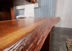 FREEFORM #106 Panca In Legno Di Acacia - Laccato / Noce 155x38x45 10 FREEFORM #106 Panca In Legno Di Acacia - Laccato / Noce 155x38x45 -Massivmoebel24 09 125 814 0106 4