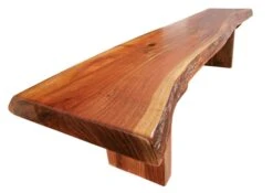 FREEFORM #106 Panca In Legno Di Acacia - Laccato / Noce 155x38x45 11 FREEFORM #106 Panca In Legno Di Acacia - Laccato / Noce 155x38x45 -Massivmoebel24 09 125 814 0106 9