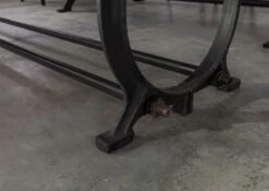 INDUSTRIAL #32 Panca In Legno Riciclato E Ferro - Laccato Multicolore 200x40x45 -Massivmoebel24 09 130 811 0032 4