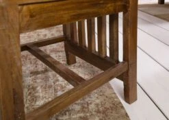 RODEZ #25 Sedia In Legno Di Mango - Oliato / Marrone 45x54x108 -Massivmoebel24 09 151 156 0125 06