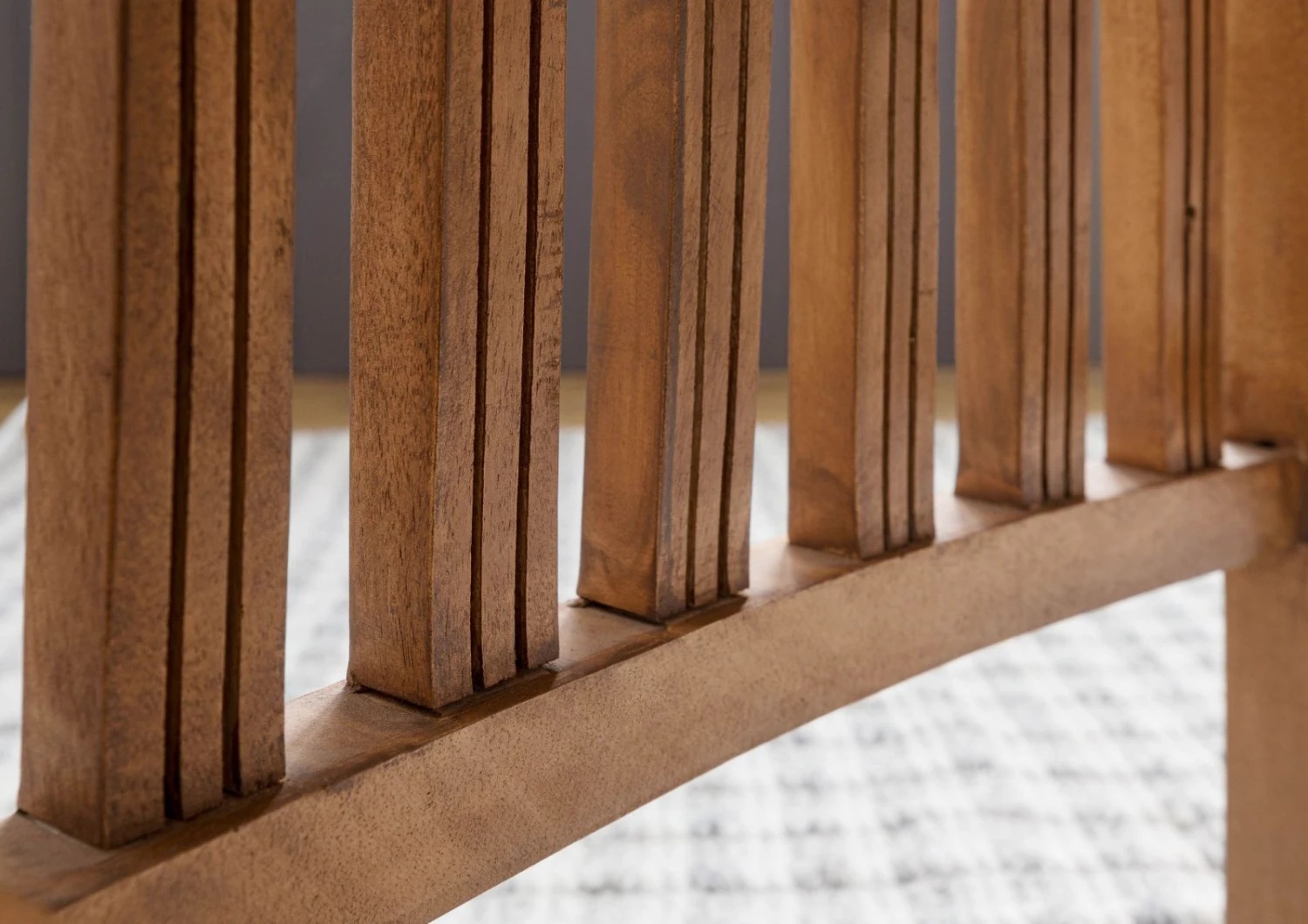 Sedia In Legno Di Mango 45x54x108 Oliato Beige TOULOUSE #13 6 Sedia In Legno Di Mango 45x54x108 Oliato Beige TOULOUSE #13 - immagine 4