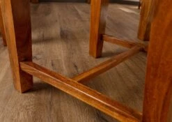 OXFORD #014 Sedia In Legno Di Acacia - Laccato / Miele 48x51x100 Set Da 2 -Massivmoebel24 09 151 610 7015 6