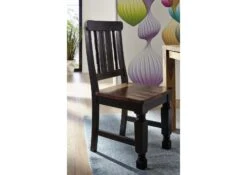 Sedia In Legno Sheesham - Laccato 45x45x98 NEW BOSTON #120