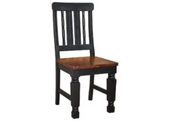 Sedia In Legno Sheesham - Laccato 45x45x98 NEW BOSTON #120 -Massivmoebel24 09 151 740 0121 9