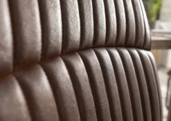 IRON LABEL #03 Sedia Cantilever In Vera Pelle - Marrone 52x62x89 15 IRON LABEL #03 Sedia Cantilever In Vera Pelle - Marrone 52x62x89 -Massivmoebel24 09 151 890 0003 4