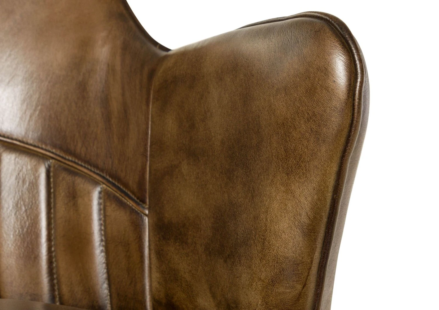 Sedia In Vera Pelle 55x62x84 Marrone Scuro IRON LABEL #30 7 Sedia In Vera Pelle 55x62x84 Marrone Scuro IRON LABEL #30 - immagine 5