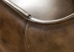 Sedia In Vera Pelle 55x62x84 Marrone Scuro IRON LABEL #30 16 Sedia In Vera Pelle 55x62x84 Marrone Scuro IRON LABEL #30 -Massivmoebel24 09 151 890 0030 05