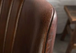 IRON LABEL #111 Set Da 2 Sedie In Vera Pelle - Marrone 51x61x84 13 IRON LABEL #111 Set Da 2 Sedie In Vera Pelle - Marrone 51x61x84 -Massivmoebel24 09 151 890 1011 4