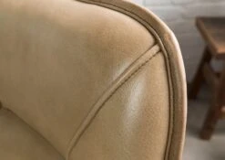 IRON LABEL #608 Sedia In Vera Pelle - Blu 49x56x83 -Massivmoebel24 09 151 890 6008 4