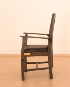 OXFORD #1 Poltrona In Legno Di Acacia - Laccato / Nougat 50x45x108 -Massivmoebel24 09 152 620 5500 5