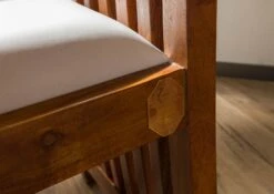 OXFORD #028 Poltrona In Legno Di Acacia - Laccato / Miele 59x63x109 ZENO 15 OXFORD #028 Poltrona In Legno Di Acacia - Laccato / Miele 59x63x109 ZENO -Massivmoebel24 09 154 610 1003 5