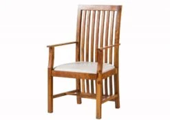 OXFORD #028 Poltrona In Legno Di Acacia - Laccato / Miele 59x63x109 ZENO 18 OXFORD #028 Poltrona In Legno Di Acacia - Laccato / Miele 59x63x109 ZENO -Massivmoebel24 09 154 610 1003 9