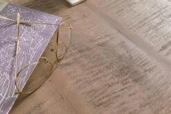 Tavolo Da Salotto In Legno Di Mango 85x85x45 Laccato Bianco TOULOUSE #112 -Massivmoebel24 09 200 188 1012 06