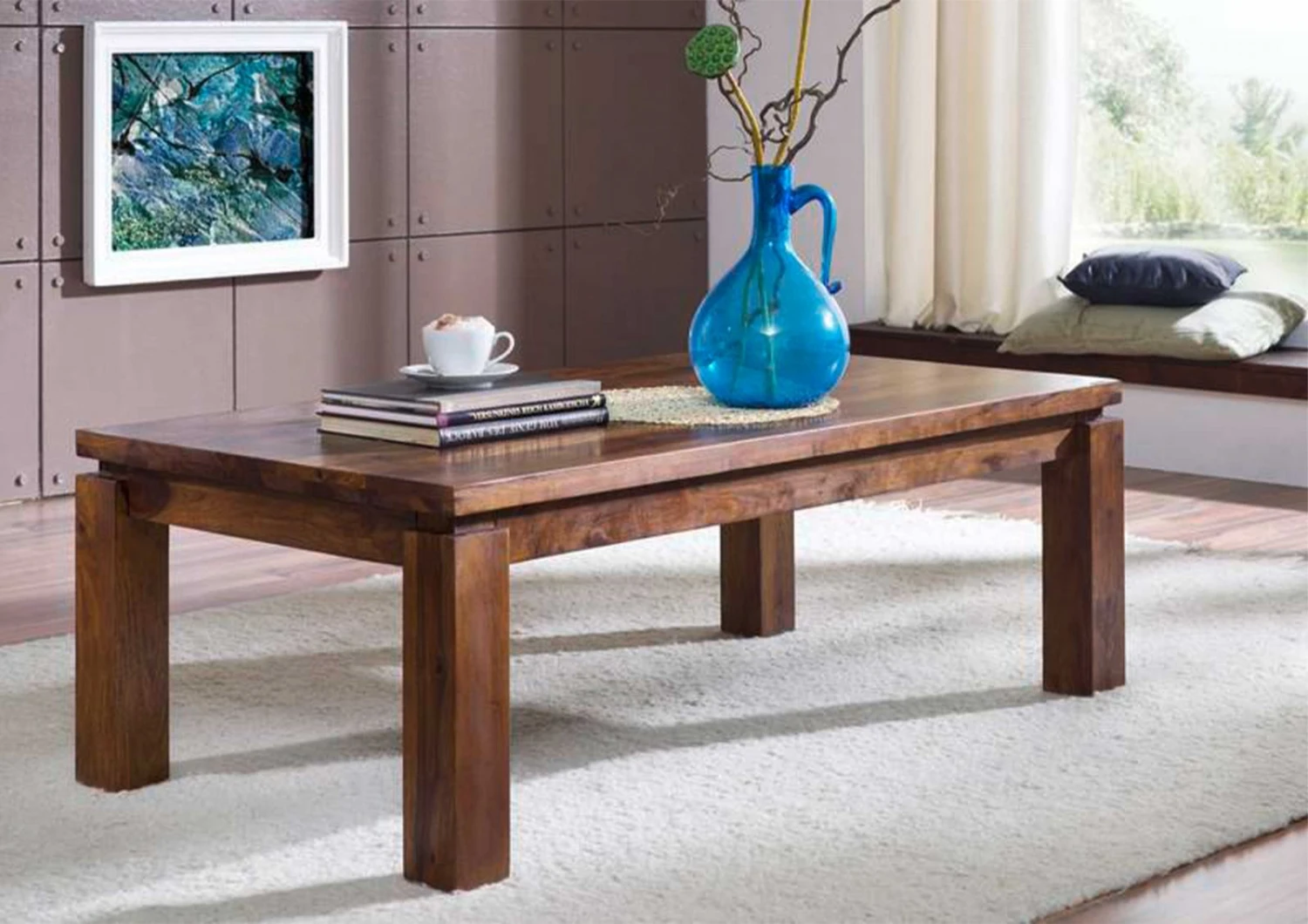 Tavolino Da Salotto In Legno Di Sheesham / Palissandro 120x70x45 Miele Laccato METRO LIFE #164 3 Tavolino Da Salotto In Legno Di Sheesham / Palissandro 120x70x45 Miele Laccato METRO LIFE #164