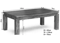 Tavolino Da Salotto In Legno Di Sheesham / Palissandro 120x70x45 Miele Laccato METRO LIFE #164 13 Tavolino Da Salotto In Legno Di Sheesham / Palissandro 120x70x45 Miele Laccato METRO LIFE #164 -Massivmoebel24 09 200 520 1064 8