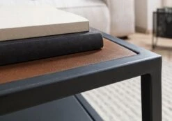 Tavolino Da Salotto In Legno Di Mango 120x60x43 Oliato / Marrone LOUNGE COLLECTION #104 -Massivmoebel24 09 200 632 1004 07