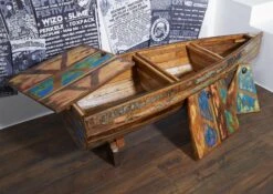 Tavolino Da Salotto In Legno Di Legno Riciclato 155x52x45 Multicolore Laccato NATURE OF SPIRIT #106 12 Tavolino Da Salotto In Legno Di Legno Riciclato 155x52x45 Multicolore Laccato NATURE OF SPIRIT #106 -Massivmoebel24 09 200 700 0007 4