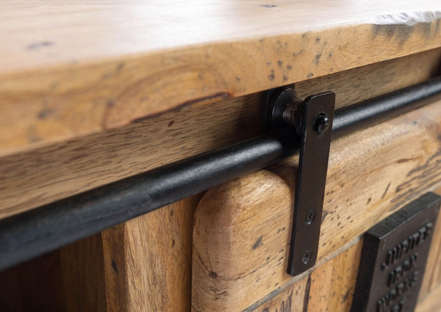 Couchtisch Mango 120x70x45 Natur Lackiert RAILWAY #1007 7 Couchtisch Mango 120x70x45 Natur Lackiert RAILWAY #1007 - immagine 5