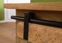 Garderobenbank Mango 120x45x40 Natur Lackiert RAILWAY #1011 16 Garderobenbank Mango 120x45x40 Natur Lackiert RAILWAY #1011 -Massivmoebel24 09 200 772 0111 06