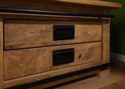 Garderobenbank Mango 120x45x40 Natur Lackiert RAILWAY #1011 17 Garderobenbank Mango 120x45x40 Natur Lackiert RAILWAY #1011 -Massivmoebel24 09 200 772 0111 07