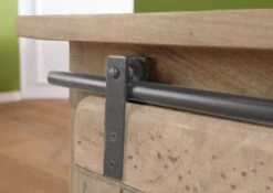 Garderobenbank Mango 120x45x40 Beige Lackiert RAILWAY #3011 -Massivmoebel24 09 200 772 2111 06