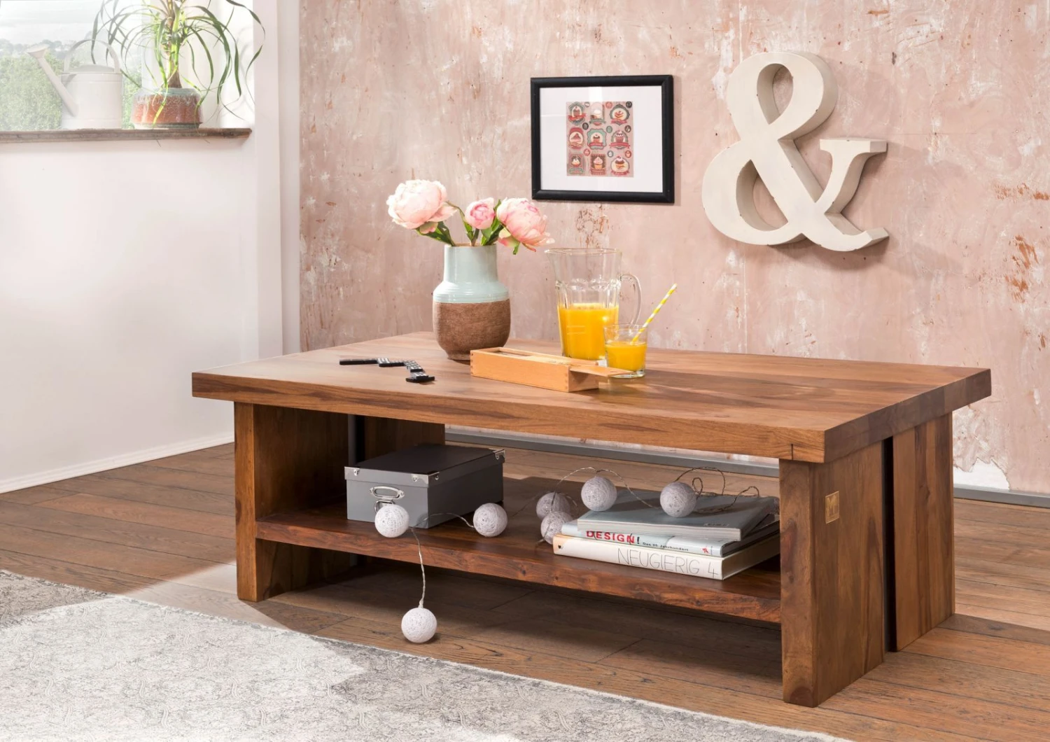 Tavolino Da Salotto In Legno Di Sheesham / Palissandro 130x70x45 Noble Unique Laccato SYDNEY #121 3 Tavolino Da Salotto In Legno Di Sheesham / Palissandro 130x70x45 Noble Unique Laccato SYDNEY #121