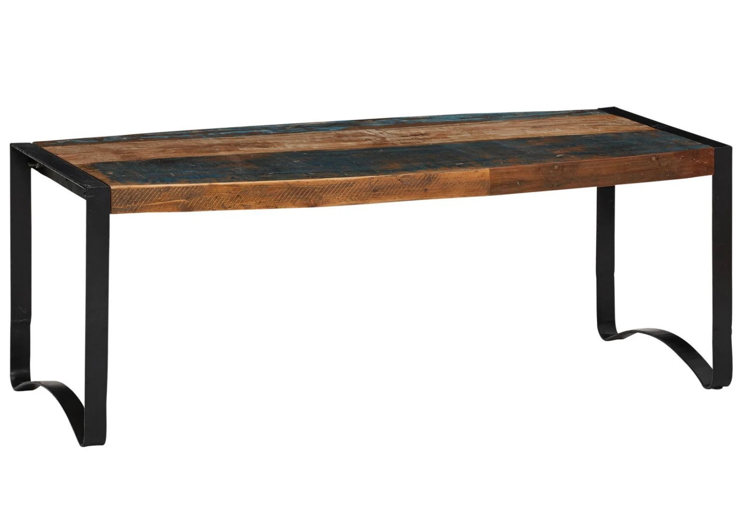 Tavolino Da Salotto In Legno Di Legno Riciclato 120x60x45 Multicolore Laccato INDUSTRIAL #47 8 Tavolino Da Salotto In Legno Di Legno Riciclato 120x60x45 Multicolore Laccato INDUSTRIAL #47 - immagine 6