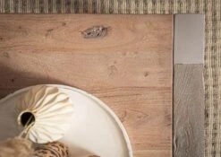 AMSTERDAM #18 Tavolino Da Salotto In Legno Di Mango - Laccato / Beige 110x70x45 18 AMSTERDAM #18 Tavolino Da Salotto In Legno Di Mango - Laccato / Beige 110x70x45 -Massivmoebel24 09 200 877 1018 07