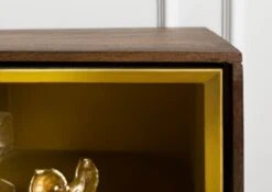 CHICAGO #108 Comò In Legno Di Mango - Oliato / Marrone 90x45x85 -Massivmoebel24 09 310 695 1008 5