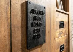 RAILWAY #162 Credenza In Legno Di Mango - Laccato / Natur 142x45x147 -Massivmoebel24 09 310 772 0062 7