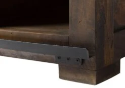 Bar Mango 75x35x170 Braun Lackiert RAILWAY #441 -Massivmoebel24 09 310 772 3032 05