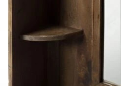 Bar Mango 75x35x170 Braun Lackiert RAILWAY #441 -Massivmoebel24 09 310 772 3032 06