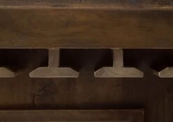 Bar Mango 75x35x170 Braun Lackiert RAILWAY #441 -Massivmoebel24 09 310 772 3032 07