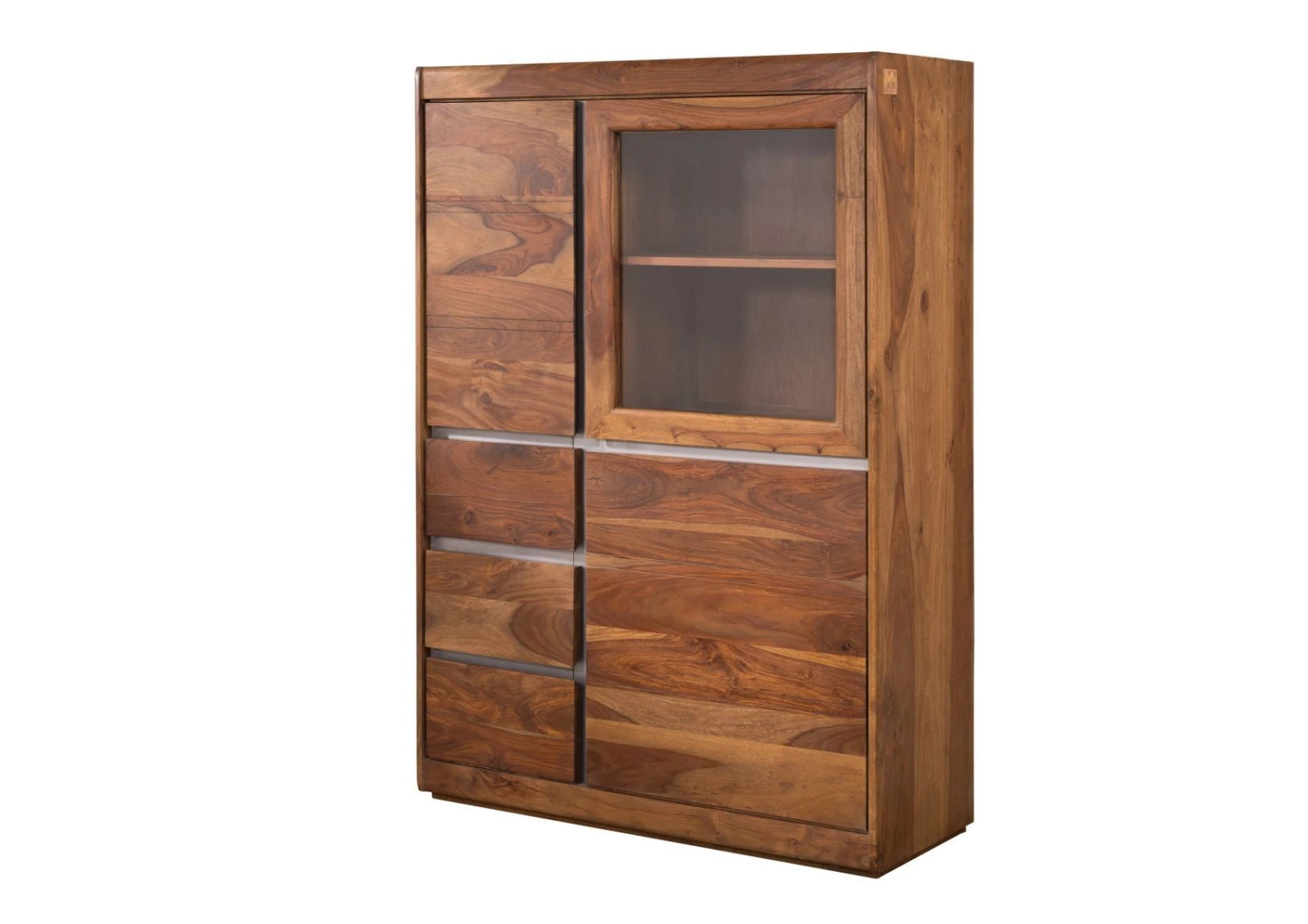 SYDNEY #125 Credenza In Legno Di Sheesham - Laccato / Noble Unique 102x40x147 7 SYDNEY #125 Credenza In Legno Di Sheesham - Laccato / Noble Unique 102x40x147 - immagine 5