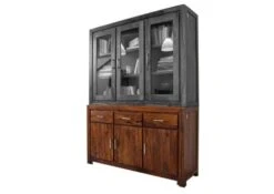 METRO LIFE #113 Credenza In Legno Di Sheesham - Laccato / Life honey 150x45x85 -Massivmoebel24 09 312 520 1013 9