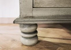 Armadio In Legno Di Mango 97x50x190 Grigio Scuro Laccato HERMITAGE #619 17 Armadio In Legno Di Mango 97x50x190 Grigio Scuro Laccato HERMITAGE #619 -Massivmoebel24 09 312 601 0619 6