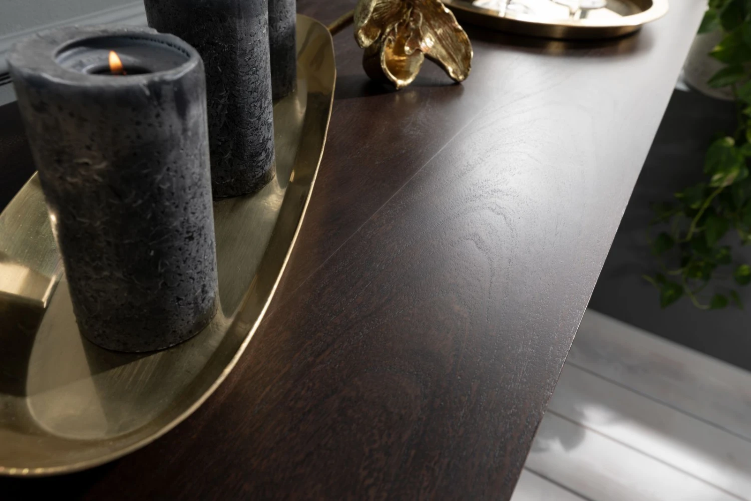 Credenza In Legno Di Acacia 120x45x100 Tabacco Laccato BUENO #4005 9 Credenza In Legno Di Acacia 120x45x100 Tabacco Laccato BUENO #4005 - immagine 7