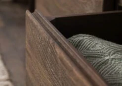 PURE MANGO #115 Credenza In Legno Di Mango - Oliato - Sabbiato / Marrone 185xx48x80 -Massivmoebel24 09 312 724 1015 05