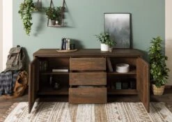 PURE MANGO #215 Credenza In Legno Di Mango - Oliato / Marrone 185x48x80 15 PURE MANGO #215 Credenza In Legno Di Mango - Oliato / Marrone 185x48x80 -Massivmoebel24 09 312 724 2015 04