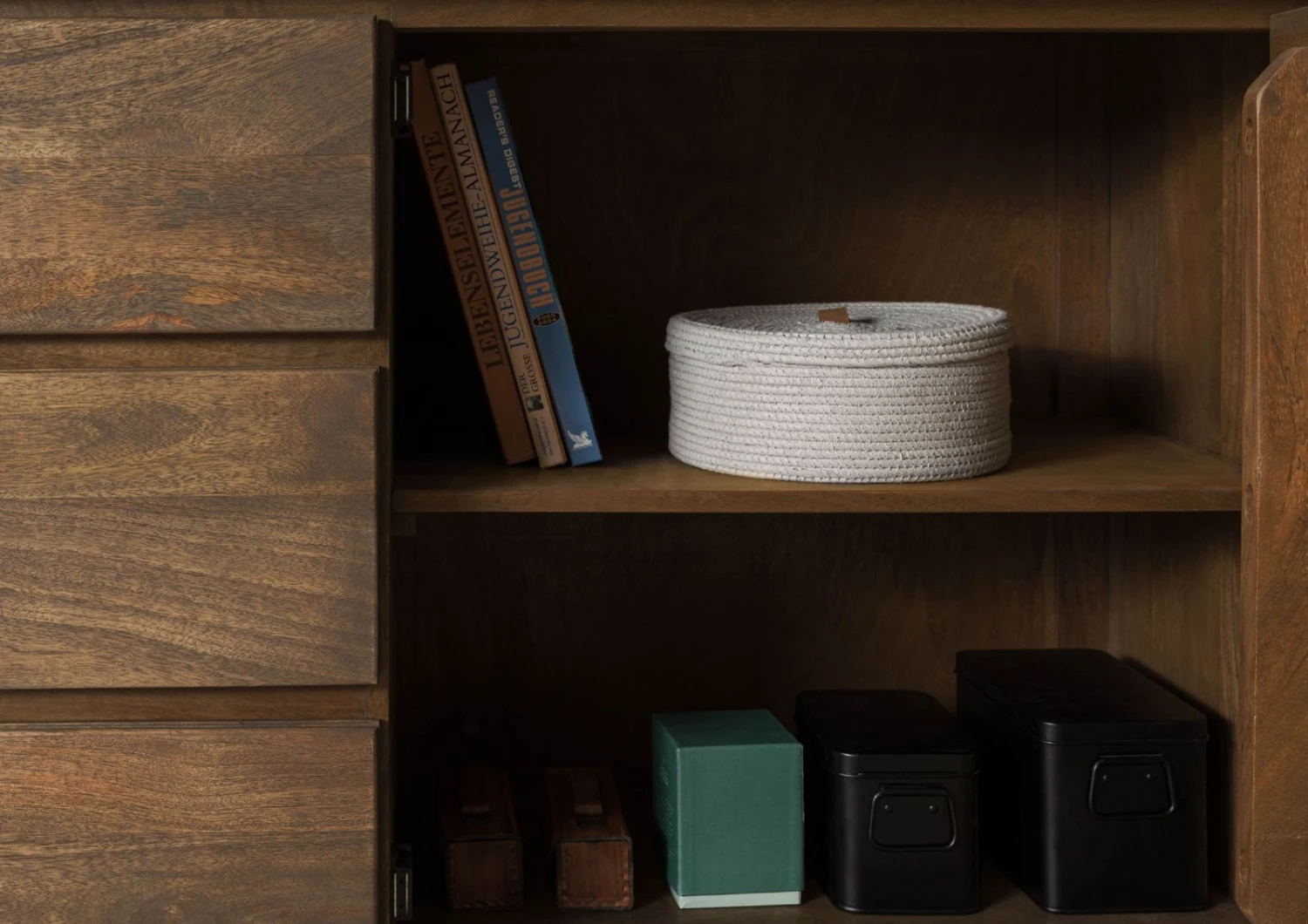 PURE MANGO #215 Credenza In Legno Di Mango - Oliato / Marrone 185x48x80 9 PURE MANGO #215 Credenza In Legno Di Mango - Oliato / Marrone 185x48x80 - immagine 7