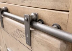 Credenza In Legno Di Mango 150x45x90 Sbiancato Laccato RAILWAY #319 -Massivmoebel24 09 312 772 2017 5