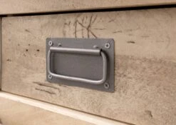 Credenza In Legno Di Mango 150x45x90 Sbiancato Laccato RAILWAY #319 -Massivmoebel24 09 312 772 2017 7