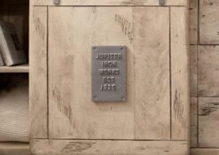 Credenza In Legno Di Mango 140x45x85 Sbiancato Laccato RAILWAY #321 17 Credenza In Legno Di Mango 140x45x85 Sbiancato Laccato RAILWAY #321 -Massivmoebel24 09 312 772 2019 7