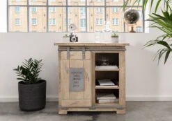 RAILWAY #323 Comò In Legno Di Mango - Laccato / Whitewash 70x45x70 13 RAILWAY #323 Comò In Legno Di Mango - Laccato / Whitewash 70x45x70 -Massivmoebel24 09 312 772 2021 3