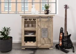 Porta Bottiglie In Legno Di Mango 80x40x82 Sbiancato Laccato RAILWAY #340 14 Porta Bottiglie In Legno Di Mango 80x40x82 Sbiancato Laccato RAILWAY #340 -Massivmoebel24 09 312 772 2031 4