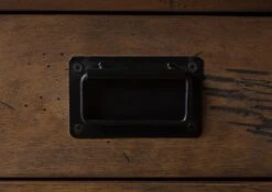 Sideboard Mango 150x45x90 Braun Lackiert RAILWAY #420 -Massivmoebel24 09 312 772 3018 05