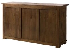 Sideboard Mango 150x45x90 Braun Lackiert RAILWAY #420 -Massivmoebel24 09 312 772 3018 10